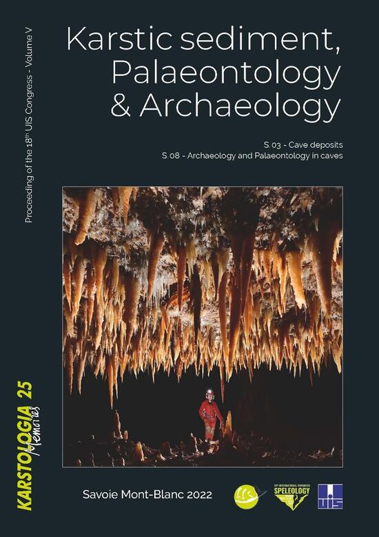 Volume 5 : ” Karstic Sediment, Paleontology & Archeology”